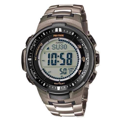 Image of Casio PRW-3000T-7ER Protrek titanium med triple Sensor og solar power.